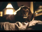 Jumanji- Tom Woodruff Jr. As "The Lion"- Animatronic Lion, Behind the Scenes