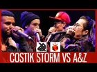 COSTIK STORM vs A&Z  |  Grand Beatbox TAG TEAM Battle 2017  |  SEMI FINAL