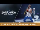 Sunstroke Project & Olia Tira - Run Away (Moldova) Live 2010 Eurovision Song Contest