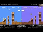 Super Mario Bros. TAS vs. RTA World Record (4:56.878 by darbian)