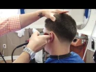 step by step  skin taper fade haircut | shadow fade tutorial by HOV the barber