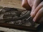 M.C. Escher - Creating The "Snakes" Woodcut