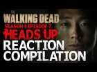 The Walking Dead: Heads Up Glenn's Alive Reaction Compilation