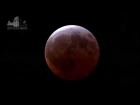 Полное лунное затмение 4 апреля 2015 года (ускоренное видео)