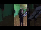 Слово мама дорогое( репетиция)Мария Панюкова