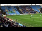 Coventry v Charlton Pigs on the Pitch Before Match Protest