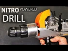 How to Make A Nitro Engine Powered DRILL how to make a nitro engine powered drill