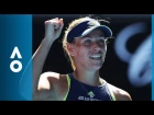 Angelique Kerber v Donna Vekic match highlights (2R) | Australian Open 2018