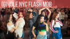 (G)I-DLE Performing LATATA Live in New York City - Flash Mob