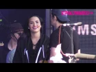 Demi Lovato & Brad Paisley Soundcheck For Jimmy Kimmel Live! "Without A Fight" Performance 5.24.16