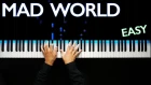 Mad World - Gary Jules | На пианино | Караоке