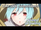 Children of the Whales Lykos Speed Manga Drawing  | В песках поющие китята | 100 000 подписчиков