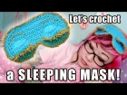 How to Crochet a Sleeping Mask! Holly Golightly from Breakfast at Tiffany's