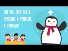 Penguin Song | Did You Ever See a Penguin Song | Lyric Video | The Kiboomers