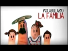 La familia en español, aprender vocabulario español