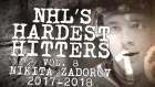 Biggest Nikita Zadorov Hits of 2018 | NHL's Hardest Hitters