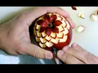 Simple Carving an Apple By J.Pereira Art Carving Fruits and Vegetables