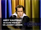 Andy Kaufman Impersonates Elvis Presley and Foreign Man on Johnny Carson's Tonight Show