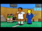 The Simpsons take on soccer