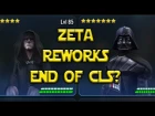 Vader Palpatine Zeta Reworks - End Of CLS Meta? | Star Wars: Galaxy Of Heroes - SWGOH