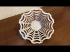 My new fretwork bowl (basket). Making of and final result