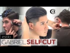 Cómo cortarse el cabello uno mismo ★ Self Haircut | Corte de Gabriel ➤ Inspiración Corte y Estilo