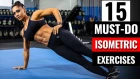 QUIT DOING CRUNCHES  | 15 Must-Do Isometric Core Exercises For a STRONG Six Pack