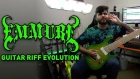 EMMURE - Guitar Riff Evolution (The Complete Guide To Needlework - Look At Yourself Guitar Riffs)