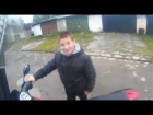 Реакция ребенка на мотоцикл! прокатил детей на мотоцикле.( Пацан рад)