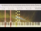 Adagio in D minor - John Murphy (Ноты и Видеоурок для фортепиано) (piano cover)