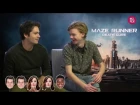Maze Runner Cast "Who's Most Likely" - with Dylan O'Brien and Thomas Brodie-Sangster