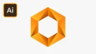 Create a Hexagon Gradient Logo in Illustrator