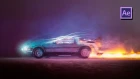 Back To The Future Effect in Adobe After Effects Tutorial