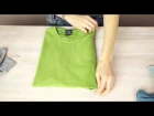 How to fold a T-shirt like a Pro - 3 ways