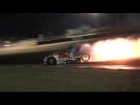 Mad Mike RedBull RX7 - Spitting Flames 
