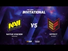 Natus Vincere vs Effect, Game 1, SL i-League Invitational S2, EU Qualifier
