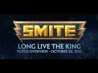 SMITE Patch Overview - Long Live the King (October 20, 2015)