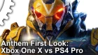 [4K] Anthem Console First Look: Xbox One X/ PS4 Pro Head-To-Head!