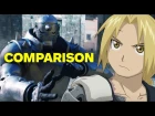 Full Metal Alchemist - Live Action Movie vs. Anime Comparison