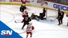 Justin Faulk Bails Out The Hurricanes With An Incredible Block
