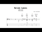 Autumn Leaves (Barney Kessel) - transcription