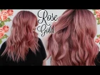 ☽ My ROSE GOLD Hair Color Tutorial ☾ (BEST FORMULA EVER)