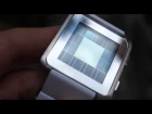 Kisai Logo LCD Watch Design with Binary Time from Tokyoflash Japan