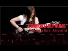 PINK FLOYD - COMFORTABLY NUMB - SOLO COVER BY TINA S - Animated Tab