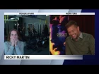 Ricky Martin accidentally hears WGN reporter's fangirl freak-out