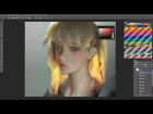 Ruan Jia : How to Paint a Girl - Live Digital Painting