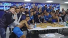 «Браво, молодцы!»: раздевалка сине-бело-голубых после победы над «Фенербахче»