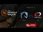 Team Liquid vs CompLexity, Manila Major, Lower Bracket R2, Game 1