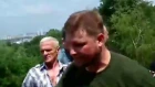 Борис Гребенщиков на Пейзажной аллее в Киеве