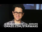 J.J. Abrams and the cast of Star Wars: The Force Awakens